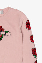 Kids Pink Place Sequin Rose "Love" Sweater (2010s)