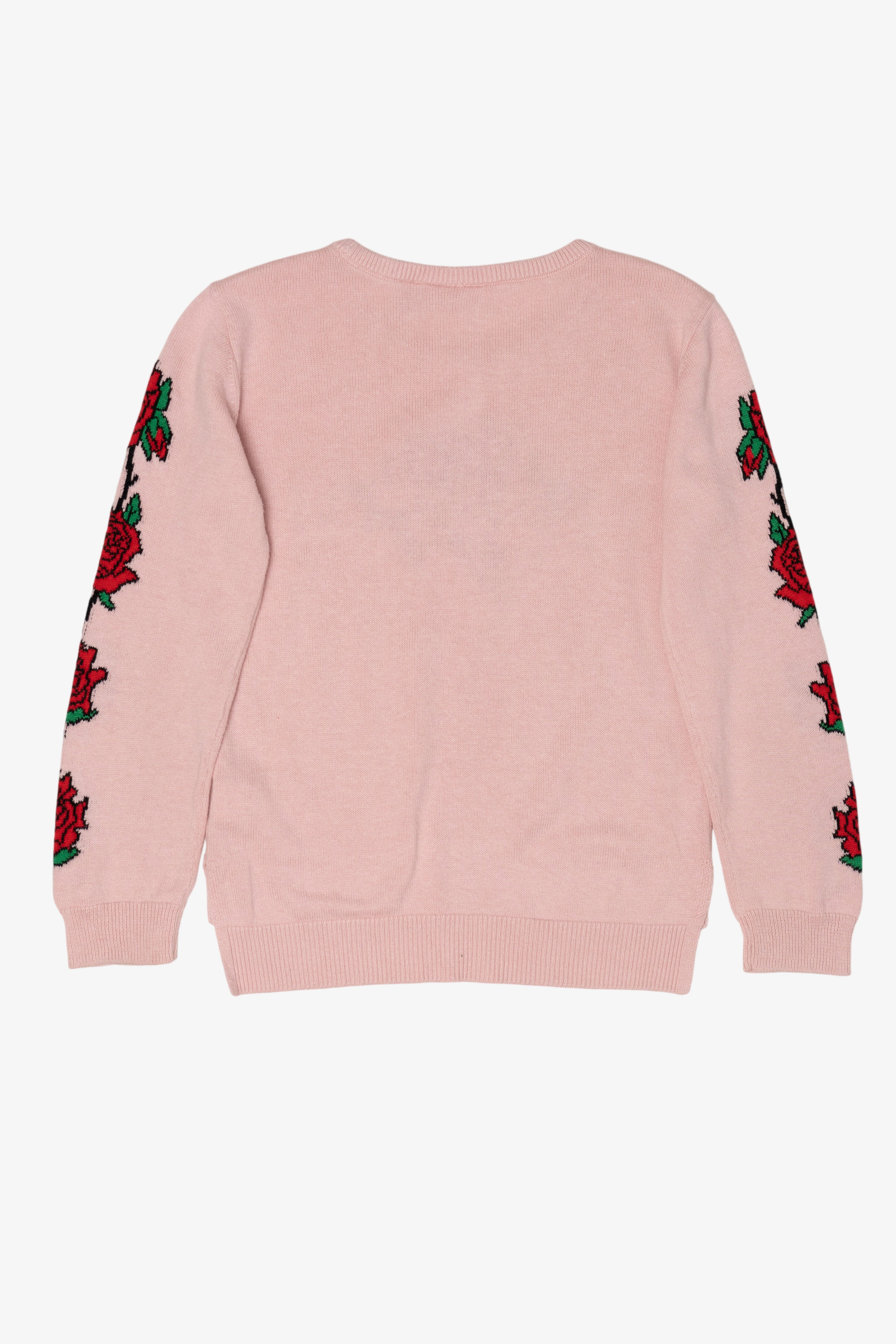 Kids Pink Place Sequin Rose "Love" Sweater (2010s)