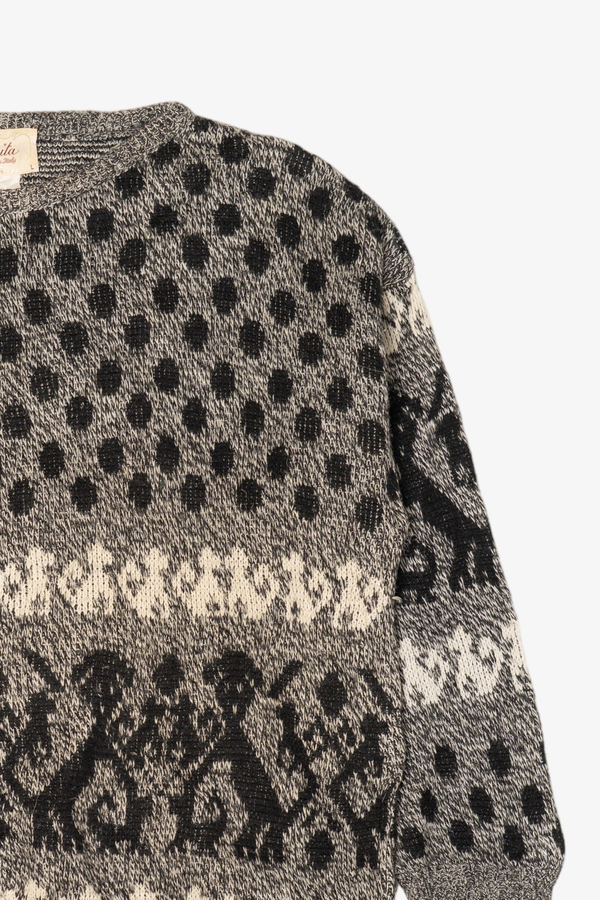 Vintage Gray Amita Sweater (1980s)