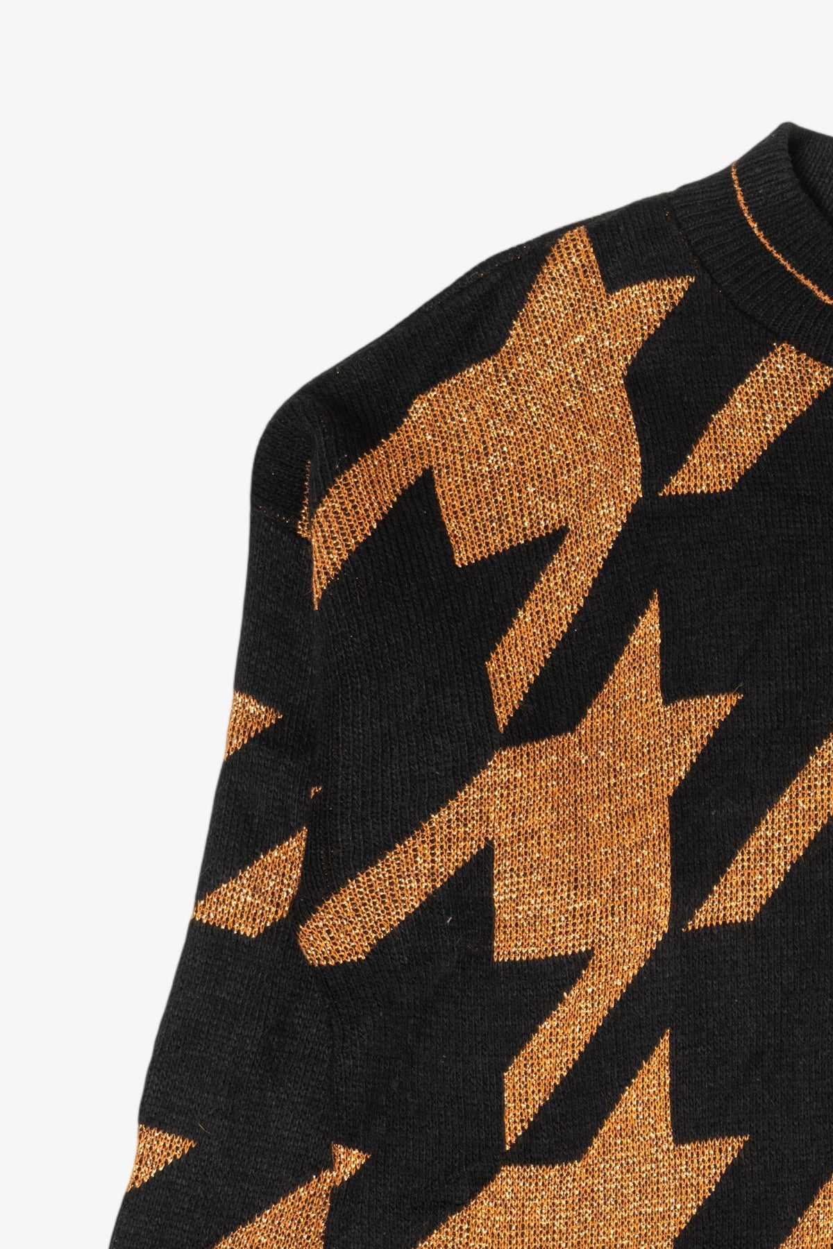 Vintage Black & Gold Dana Scott Sweater (1980s)