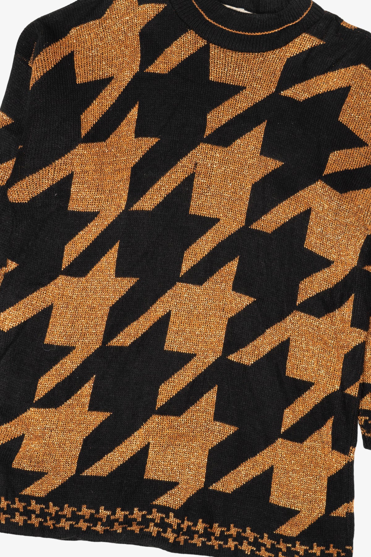 Vintage Black & Gold Dana Scott Sweater (1980s)
