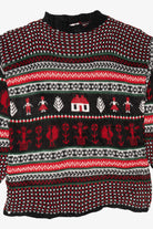 Vintage Huntington Ridge Fair Isle Sweater (1980s)