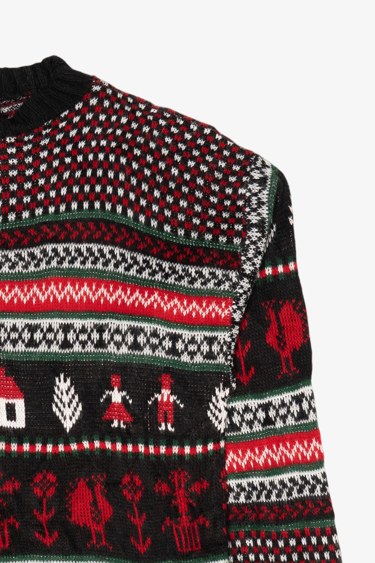 Vintage Huntington Ridge Fair Isle Sweater (1980s)