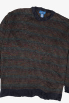 Vintage Navy Blue Towncraft Sweater (1990s)