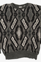 Vintage Dark Gray Maglificio Florence Sweater (1980s)