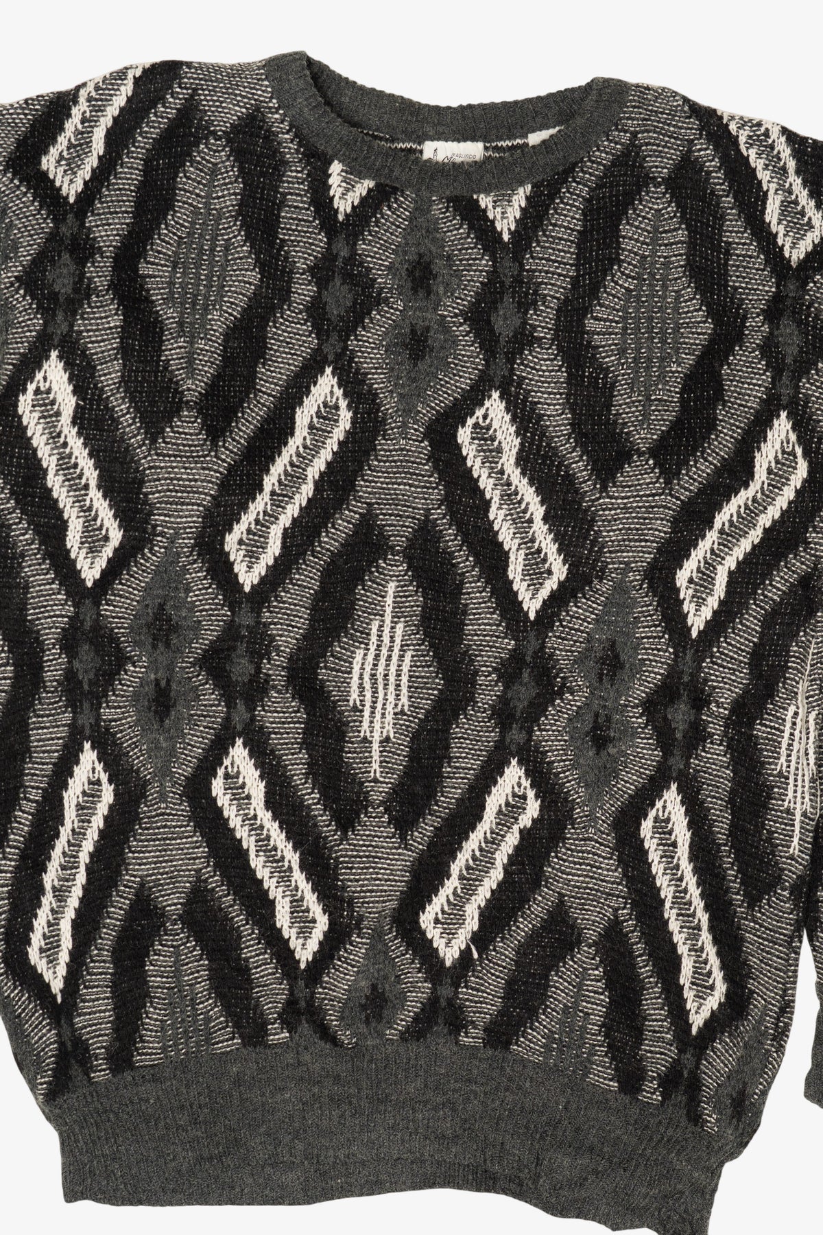 Vintage Dark Gray Maglificio Florence Sweater (1980s)