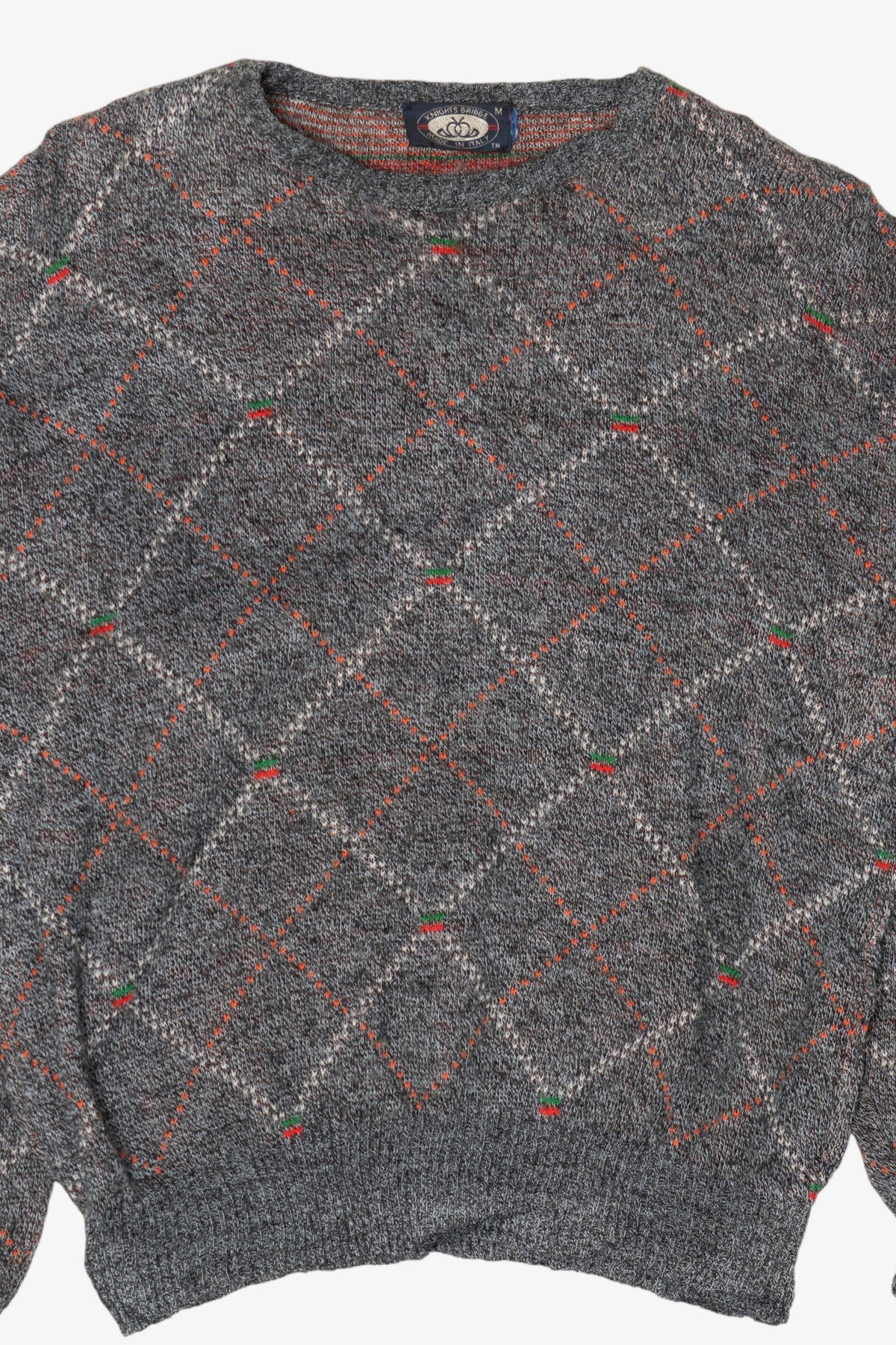 Vintage Gray Knightsbridge Sweater (1990s)