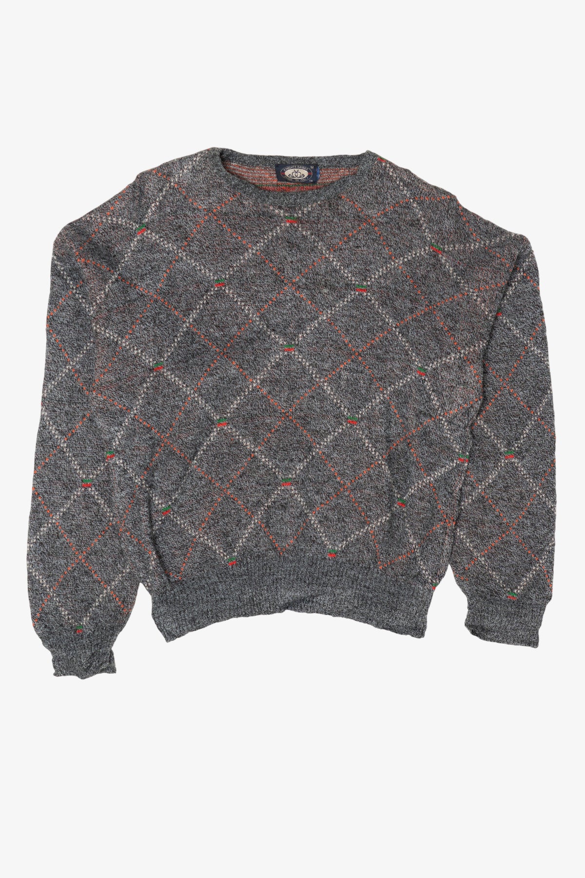 Vintage Gray Knightsbridge Sweater (1990s)