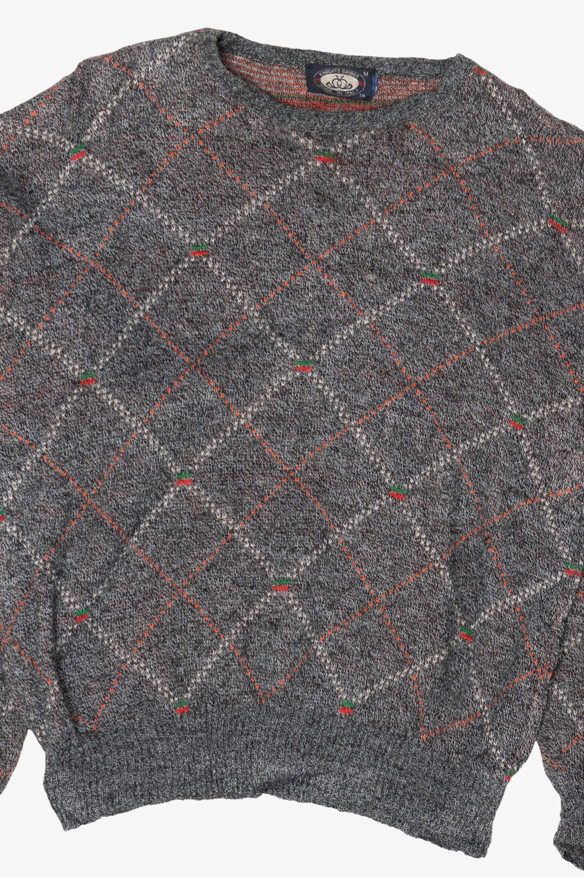 Vintage Gray Knightsbridge Sweater (1990s)