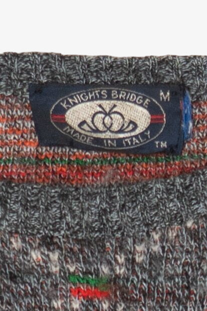 Vintage Gray Knightsbridge Sweater (1990s)