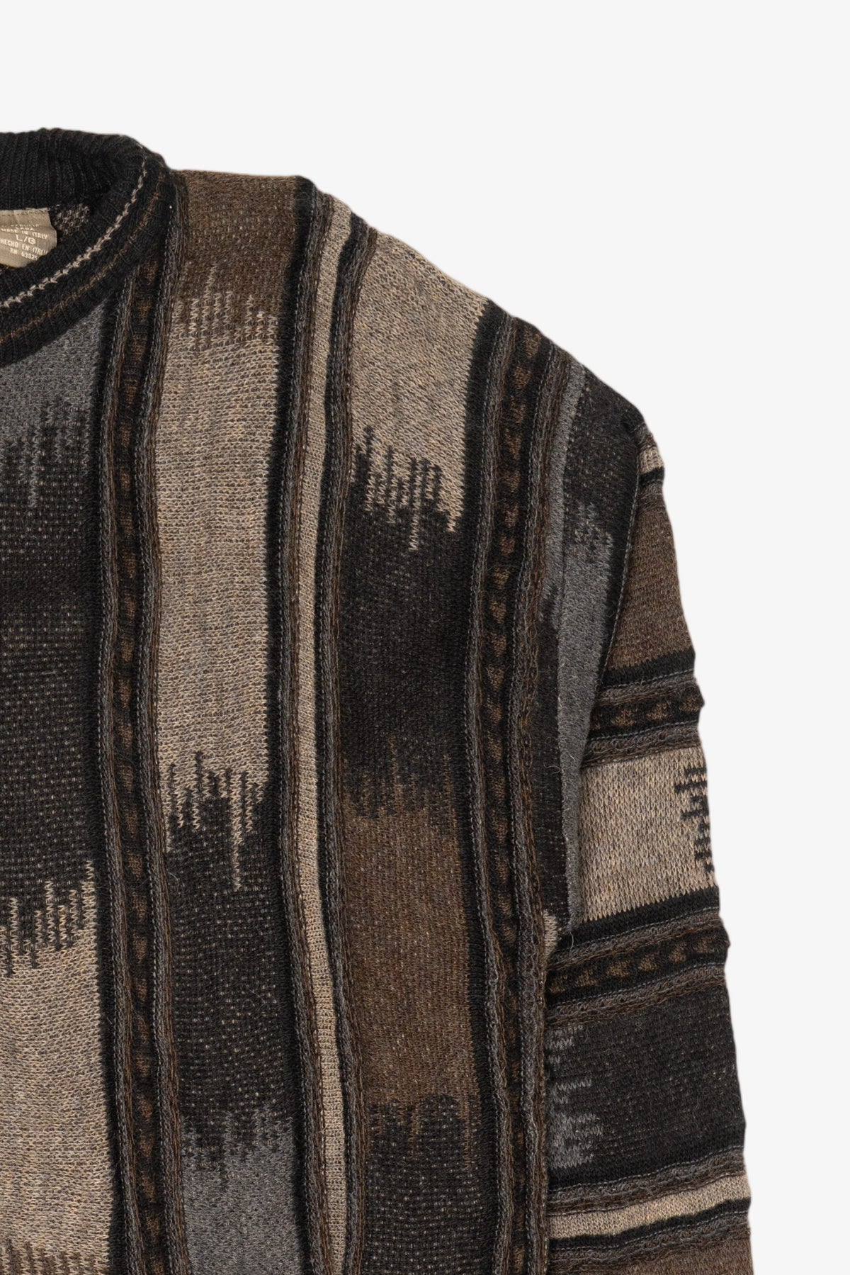 Vintage Brown Haggar Clothing Sweater (1990s)