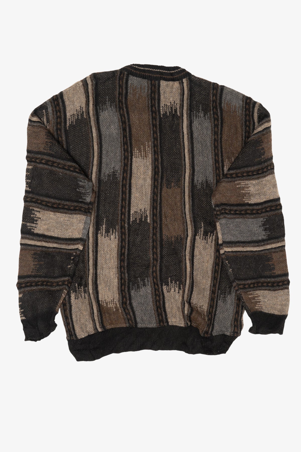Vintage Brown Haggar Clothing Sweater (1990s)