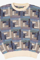 Vintage Shenandoah Block Pattern Sweater (1990s)
