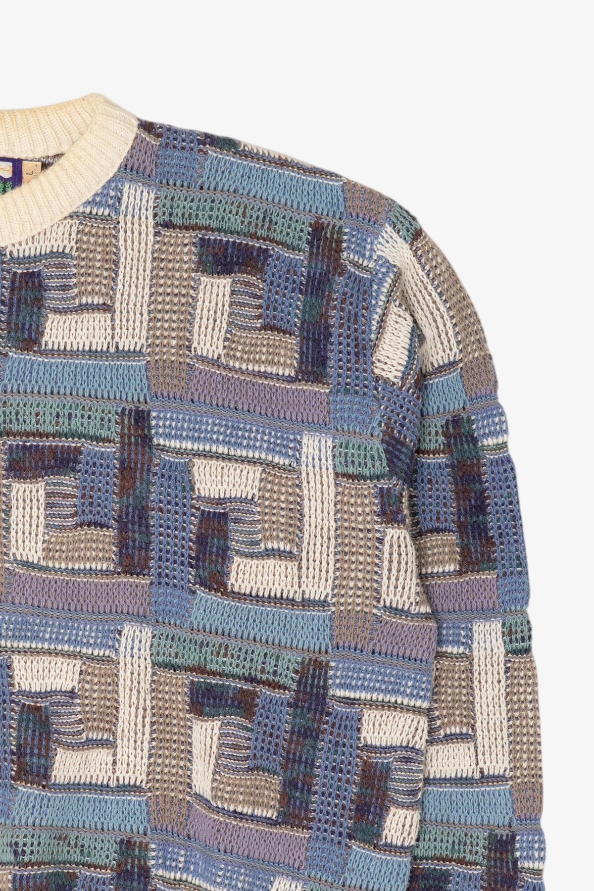 Vintage Shenandoah Block Pattern Sweater (1990s)