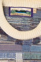 Vintage Shenandoah Block Pattern Sweater (1990s)