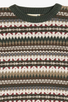 Vintage Fair Isle Crew Neck Sweater (1990s)