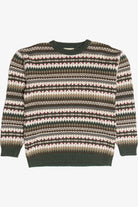 Vintage Fair Isle Crew Neck Sweater (1990s)