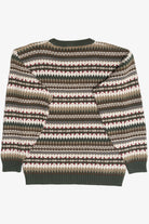 Vintage Fair Isle Crew Neck Sweater (1990s)
