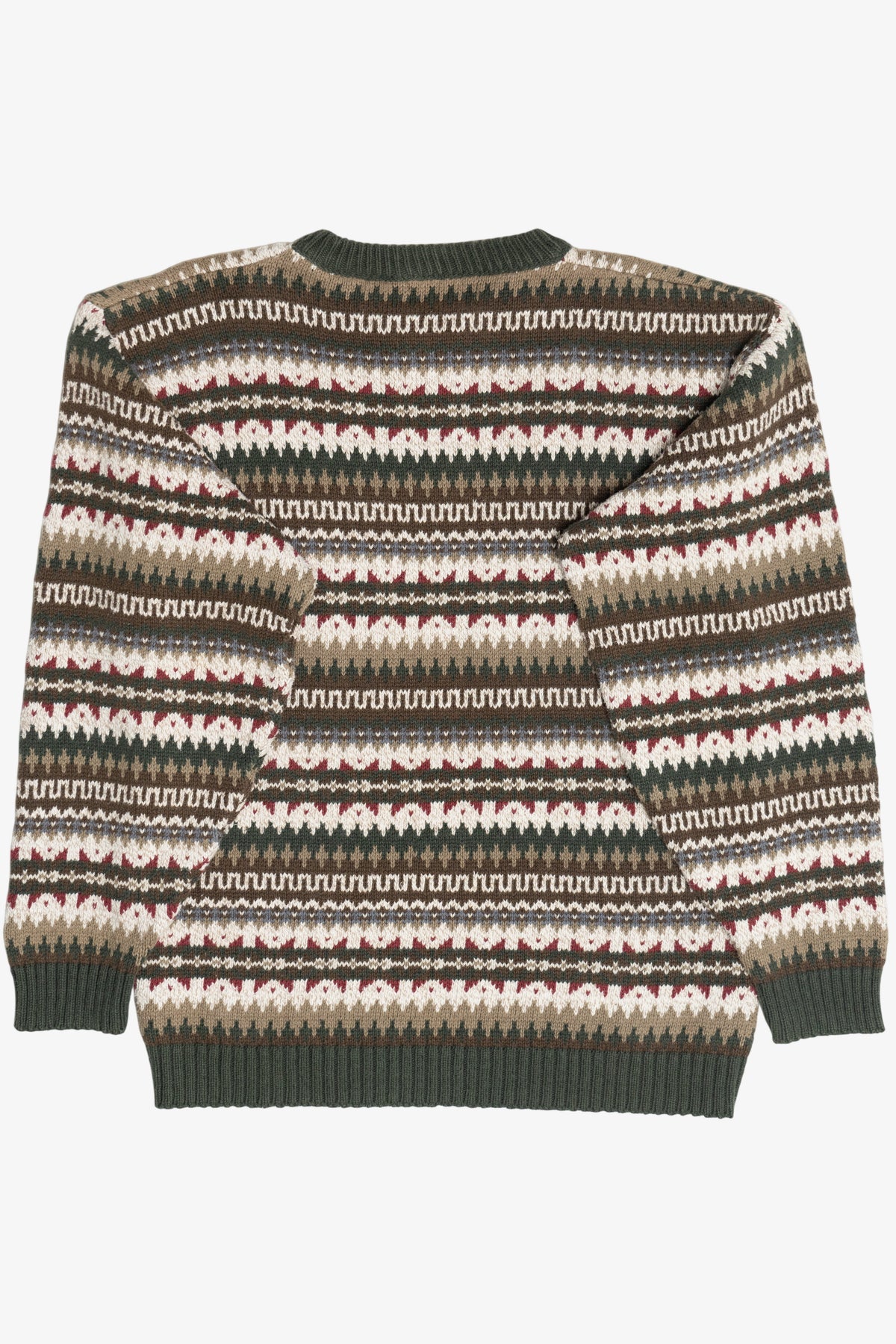 Vintage Fair Isle Crew Neck Sweater (1990s)