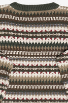 Vintage Fair Isle Crew Neck Sweater (1990s)