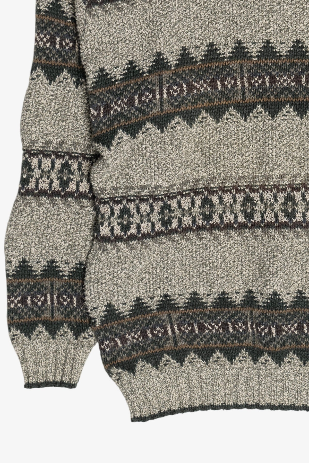 Vintage St. John's Bay Fair Isle Sweater (1980s)