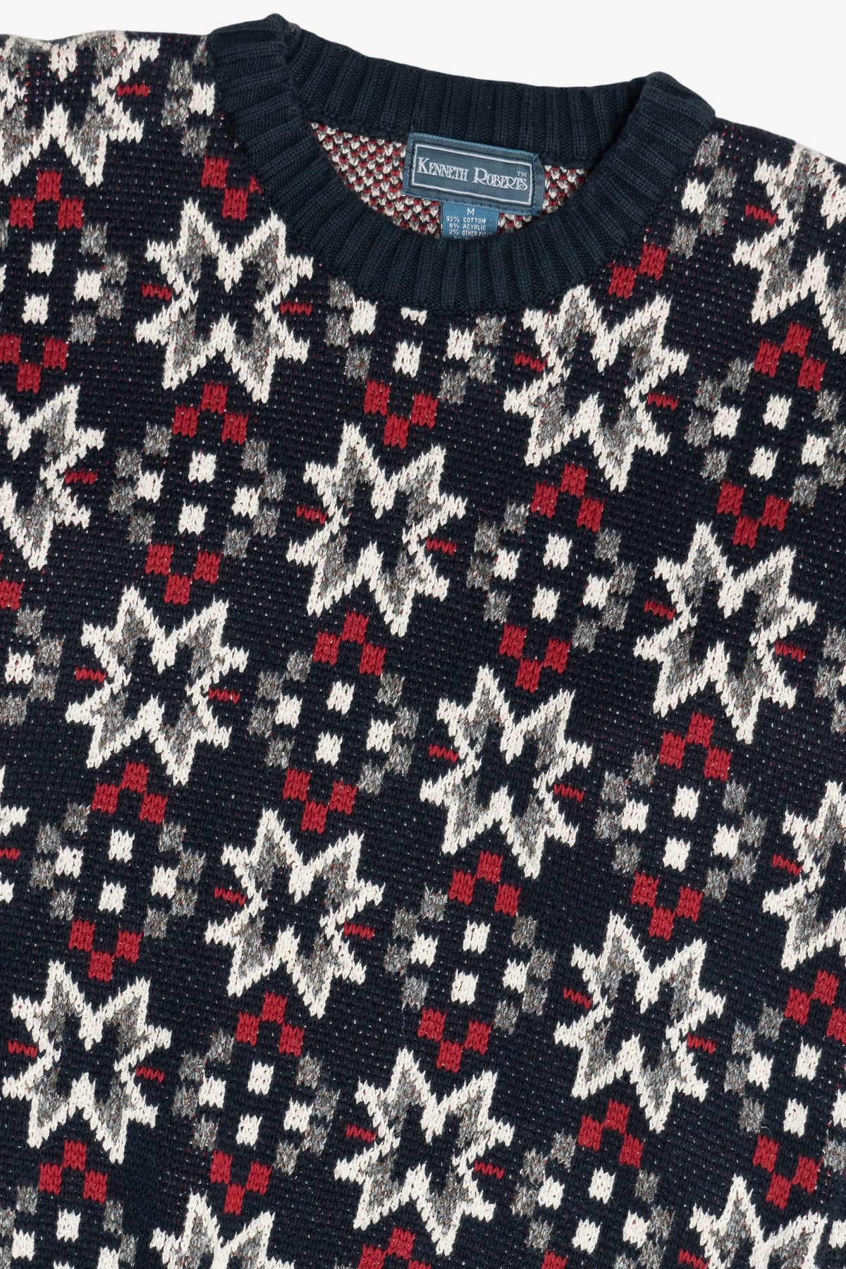 Vintage Kenneth Roberts Bold Knit Sweater (1980s)