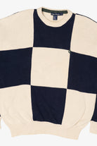 Vintage Checkered Nautica Sweater (1990s)