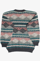 Vintage Fair Isle Wool Blend Sweater (1980s)