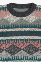 Vintage Fair Isle Wool Blend Sweater (1980s)
