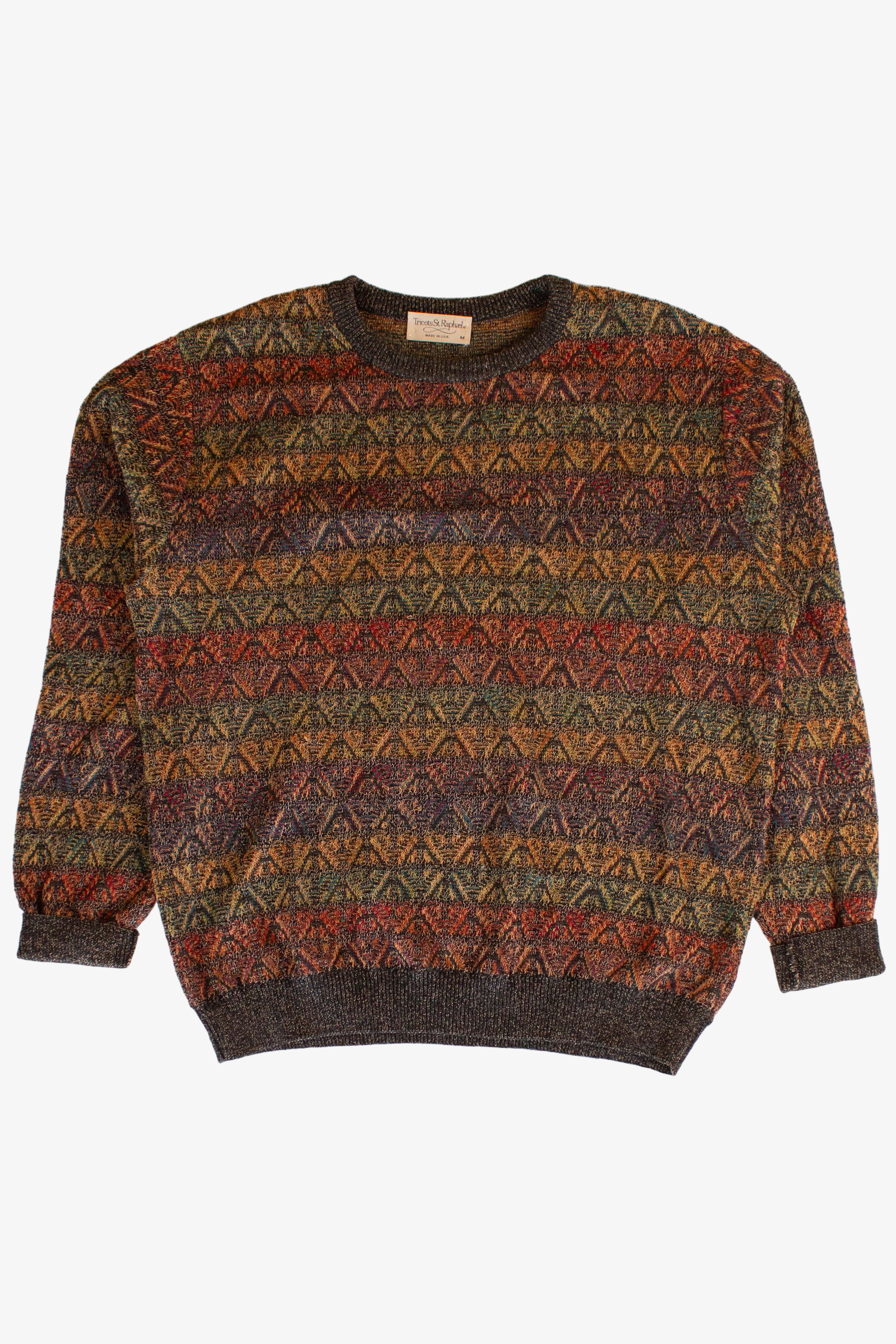 Vintage Tricots St. Raphael Multicolor Sweater (1990s)