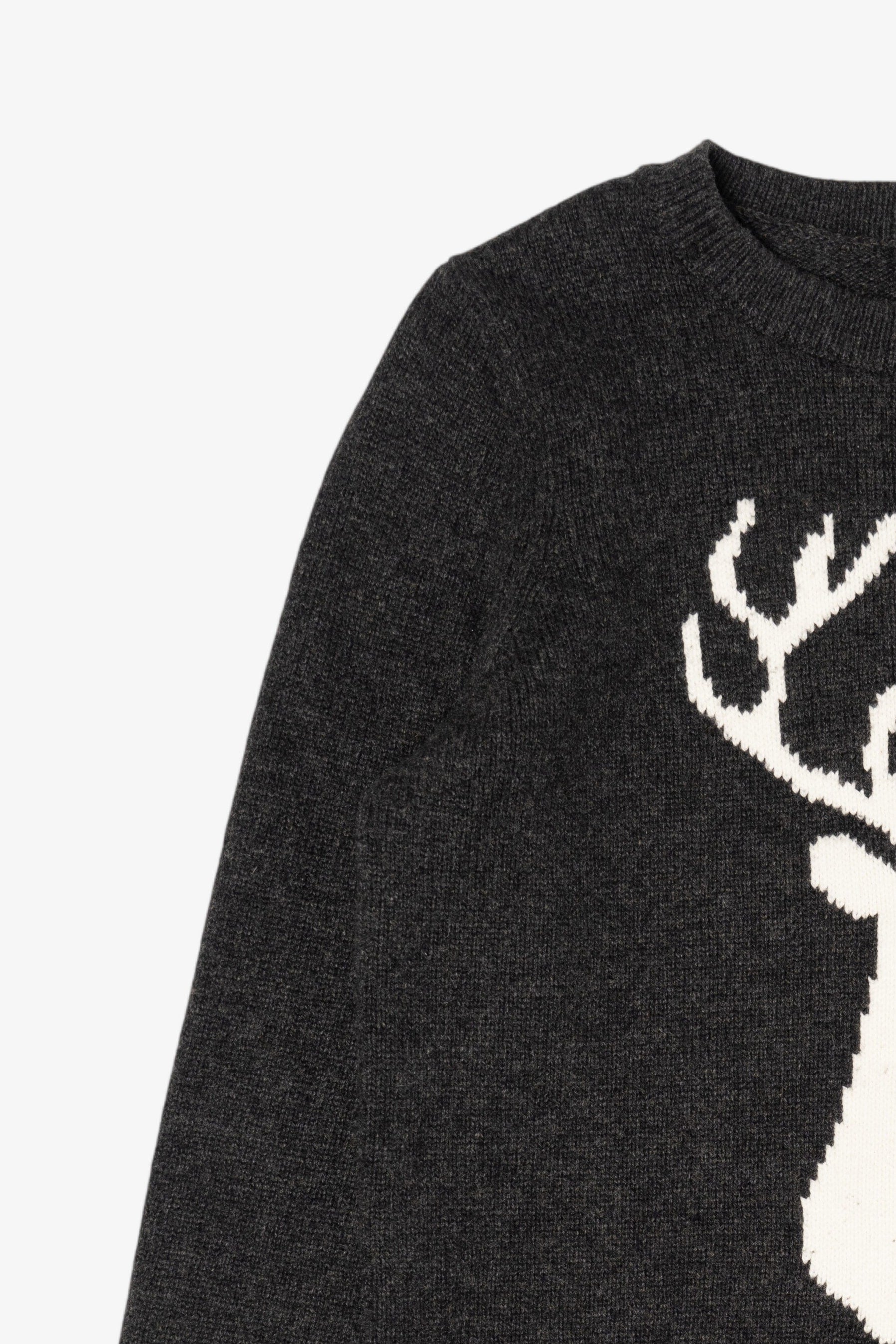 Vintage Crewneck Deer Buck Sweater (1990s)