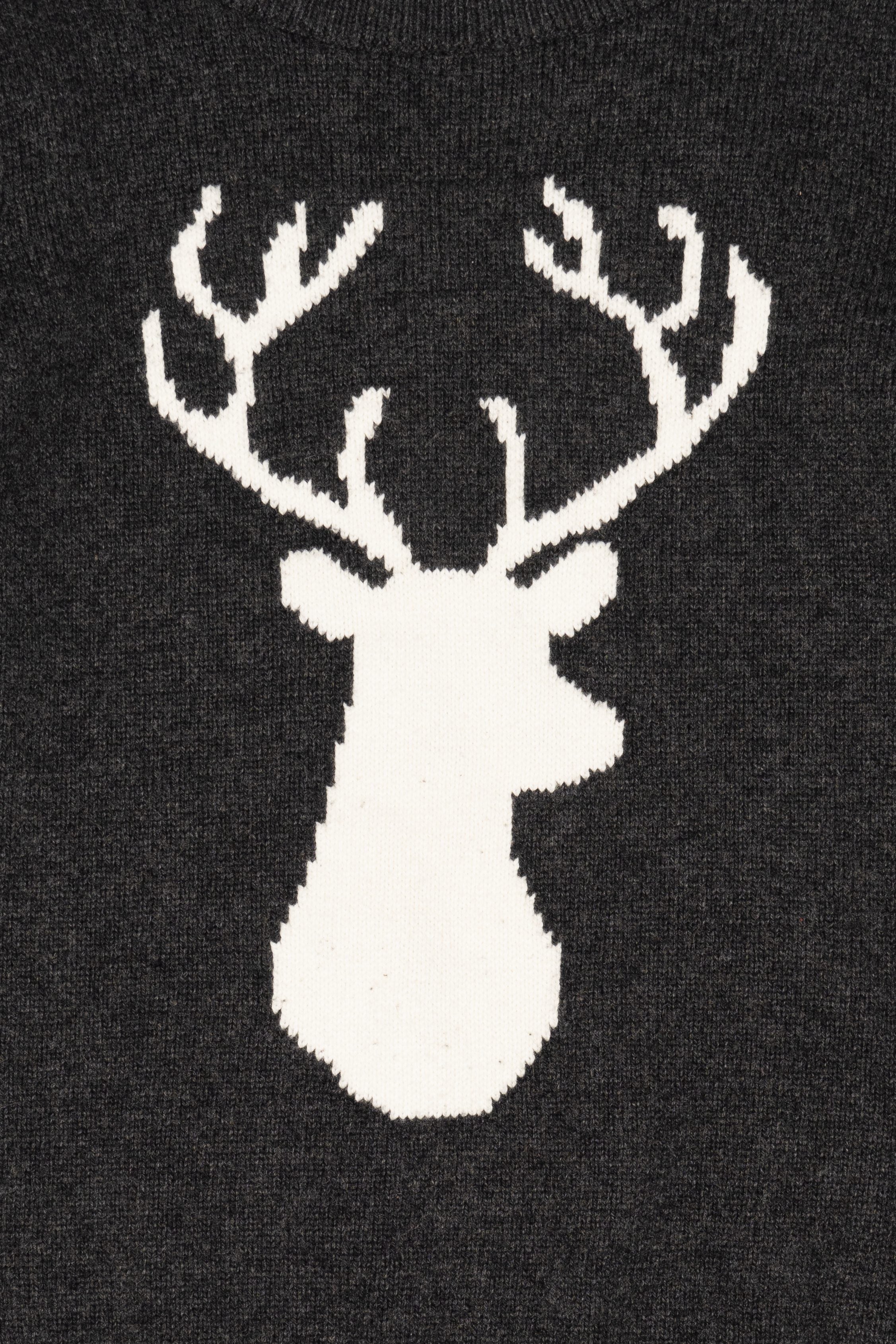 Vintage Crewneck Deer Buck Sweater (1990s)