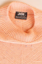 Vintage Peach Jolie Sweater (1980s)