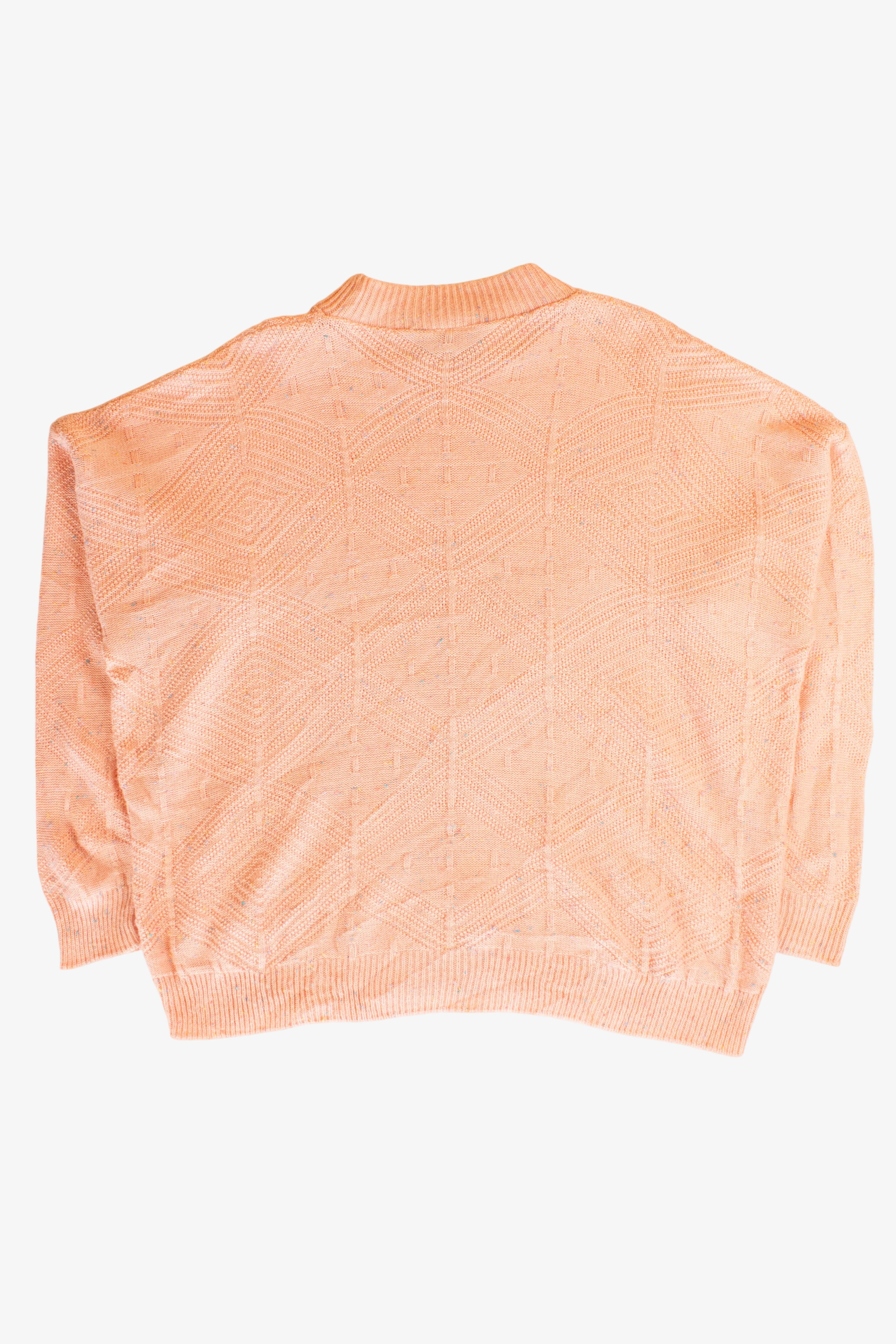 Vintage Peach Jolie Sweater (1980s)