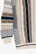 Vintage Lavane New York Vertical Stripe Graphic Sweater (1990s)