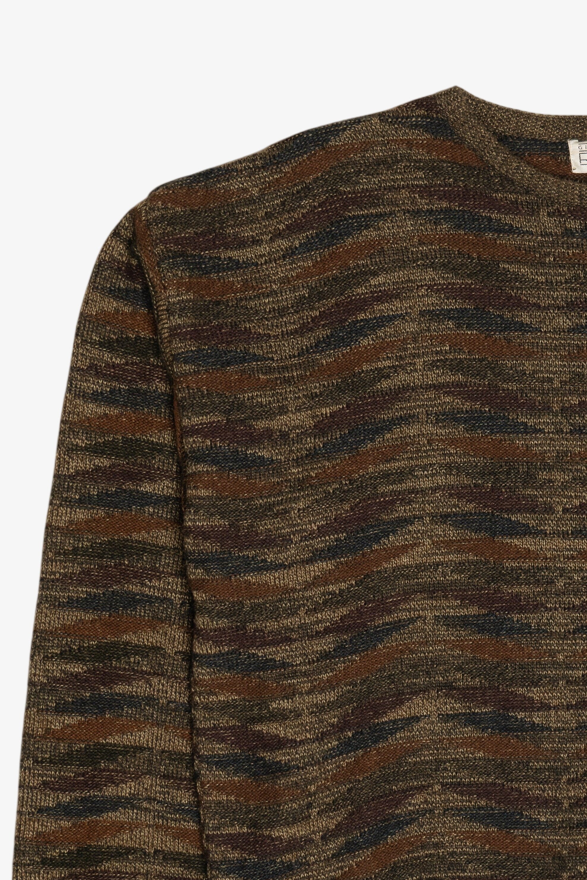 Vintage Gianfranco Ruffini Earth Tones Sweater (1980s)