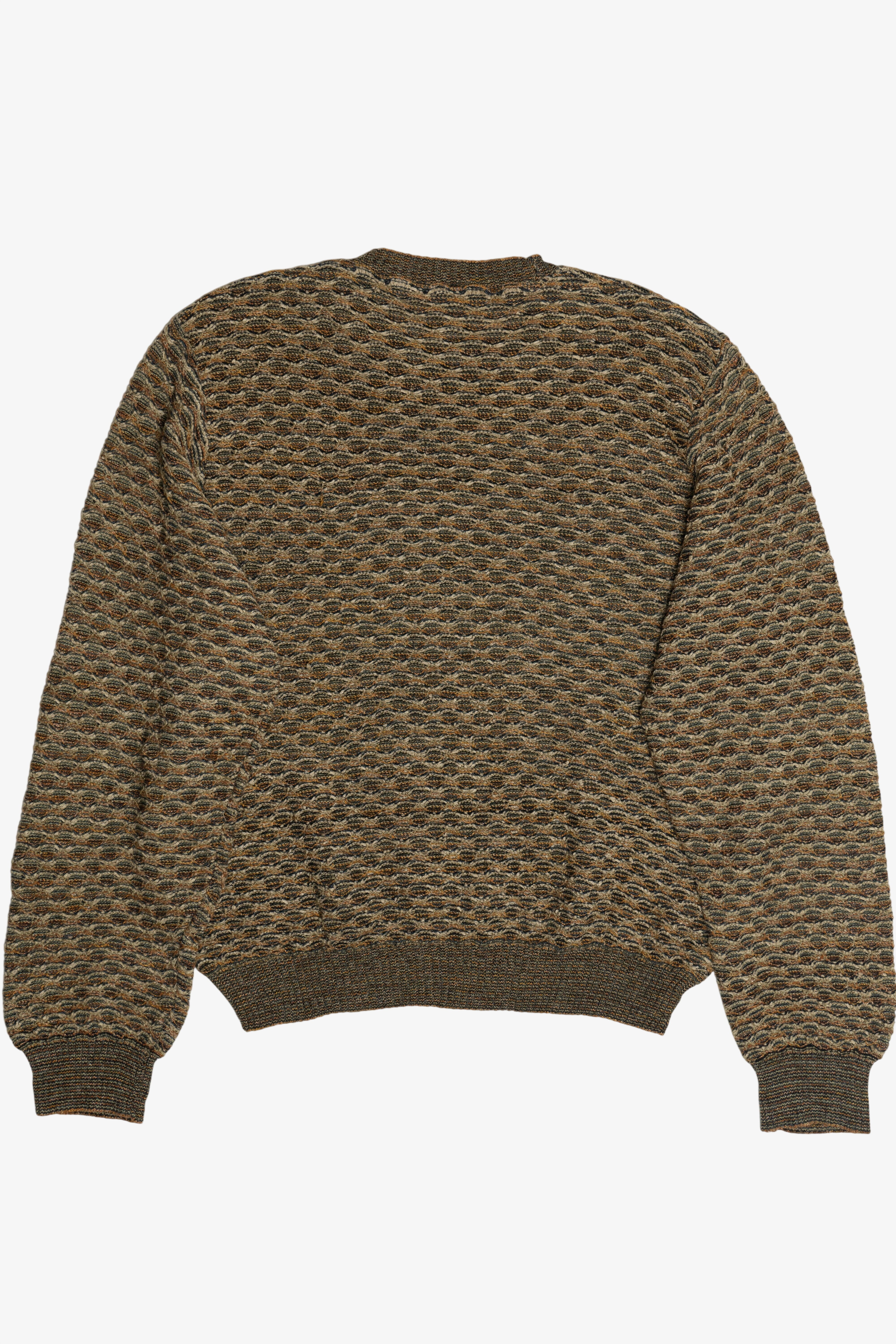 Vintage Pronto Uomo Earth Tones Sweater (1980s)