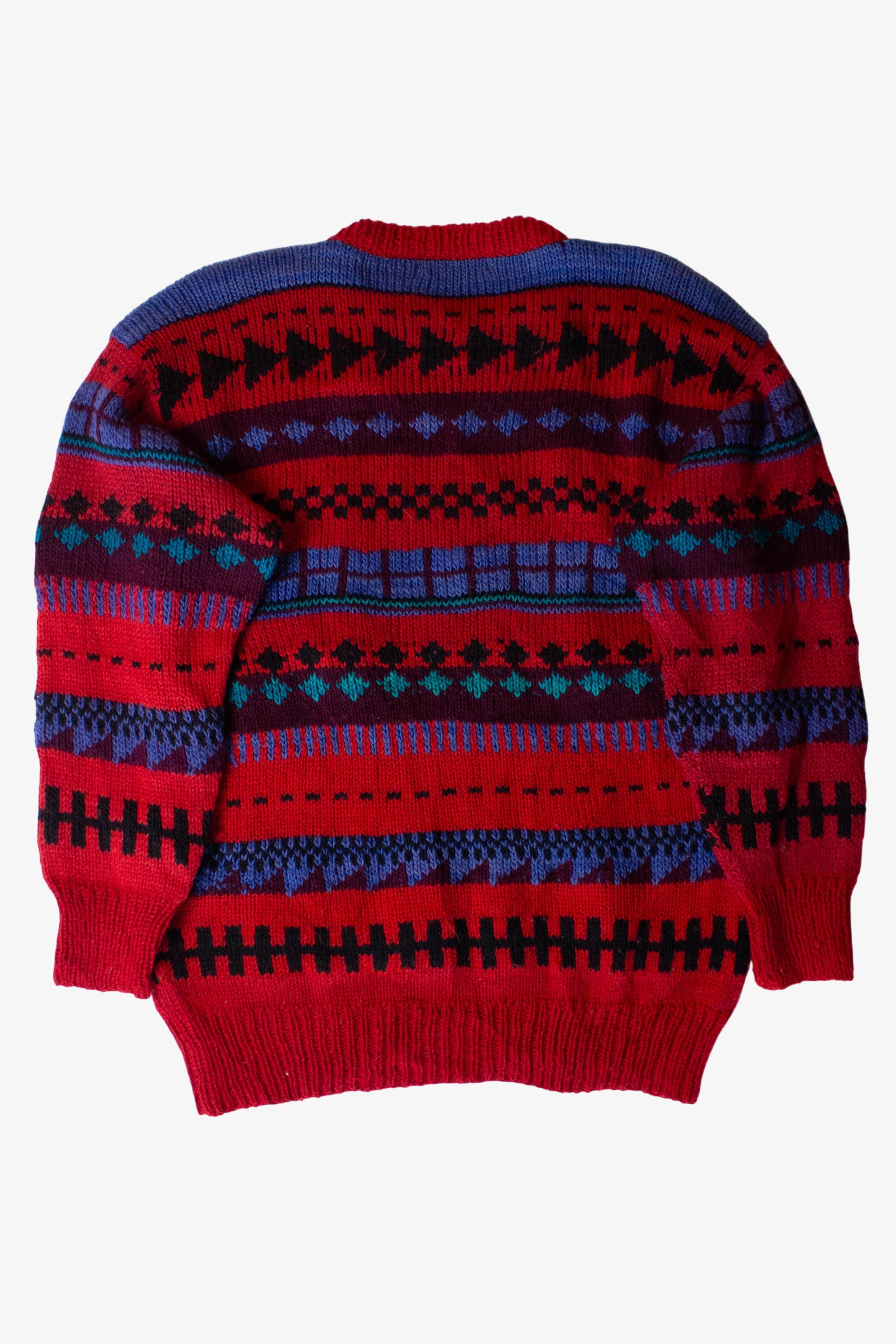 Vintage Red Foreign Affairs Sweater (1990s)