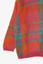Vintage Gallagher Rainbow Plaid Sweater(1980s)