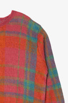 Vintage Gallagher Rainbow Plaid Sweater(1980s)