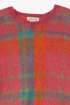 Vintage Gallagher Rainbow Plaid Sweater(1980s)