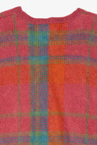 Vintage Gallagher Rainbow Plaid Sweater(1980s)