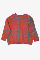 Vintage Gallagher Rainbow Plaid Sweater(1980s)
