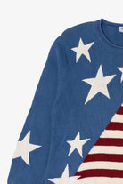 Vintage American Flag North Style Crewneck Sweater (2000s)