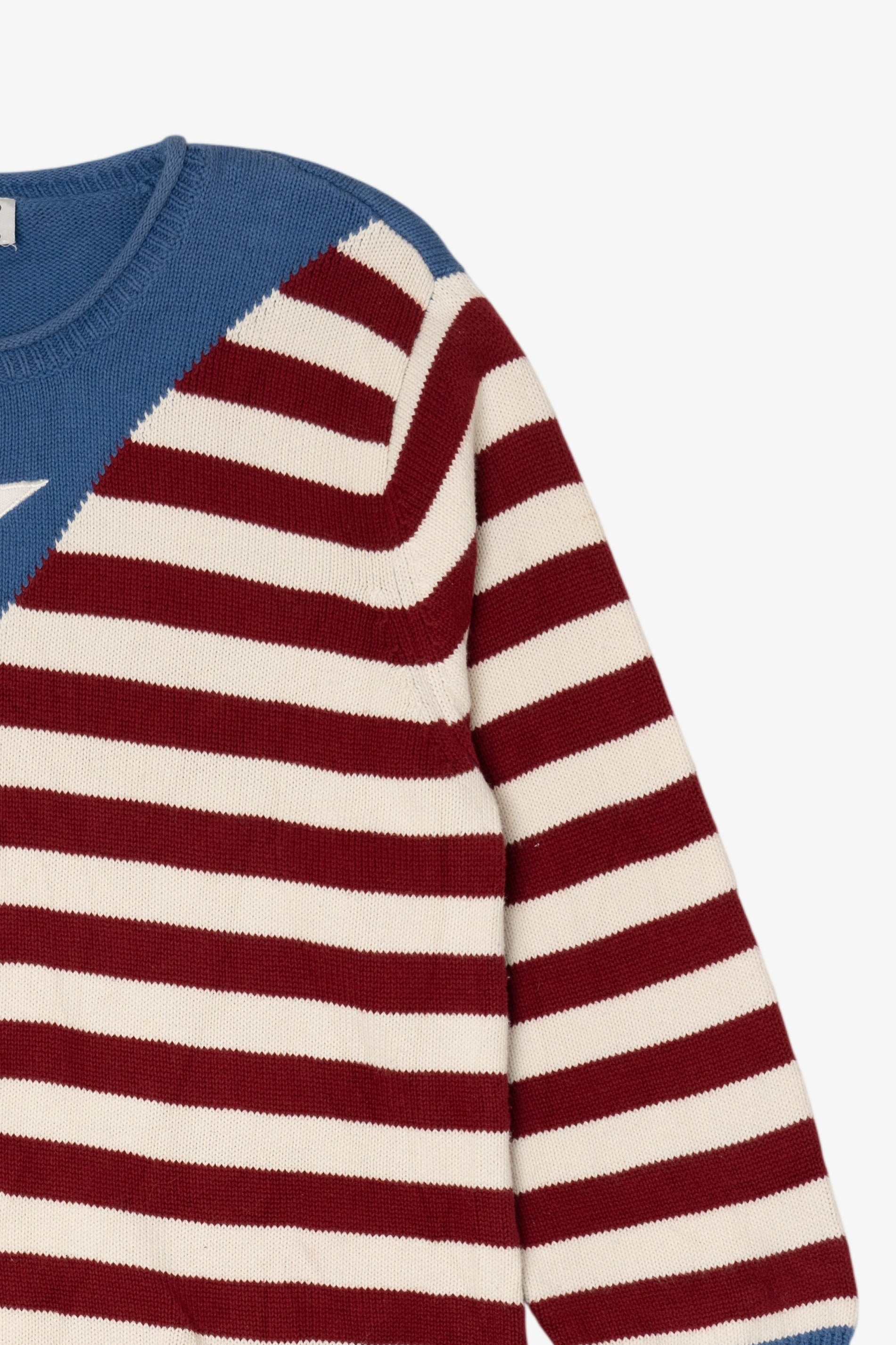 Vintage American Flag North Style Crewneck Sweater (2000s)