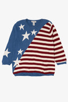 Vintage American Flag North Style Crewneck Sweater (2000s)