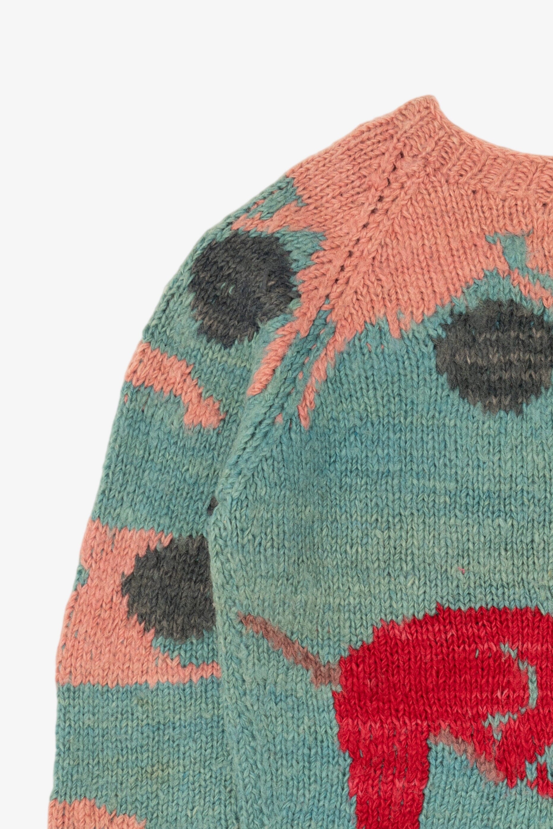 Vintage Hand Made Marsupial Nepal Graphic Sweater (1980s)