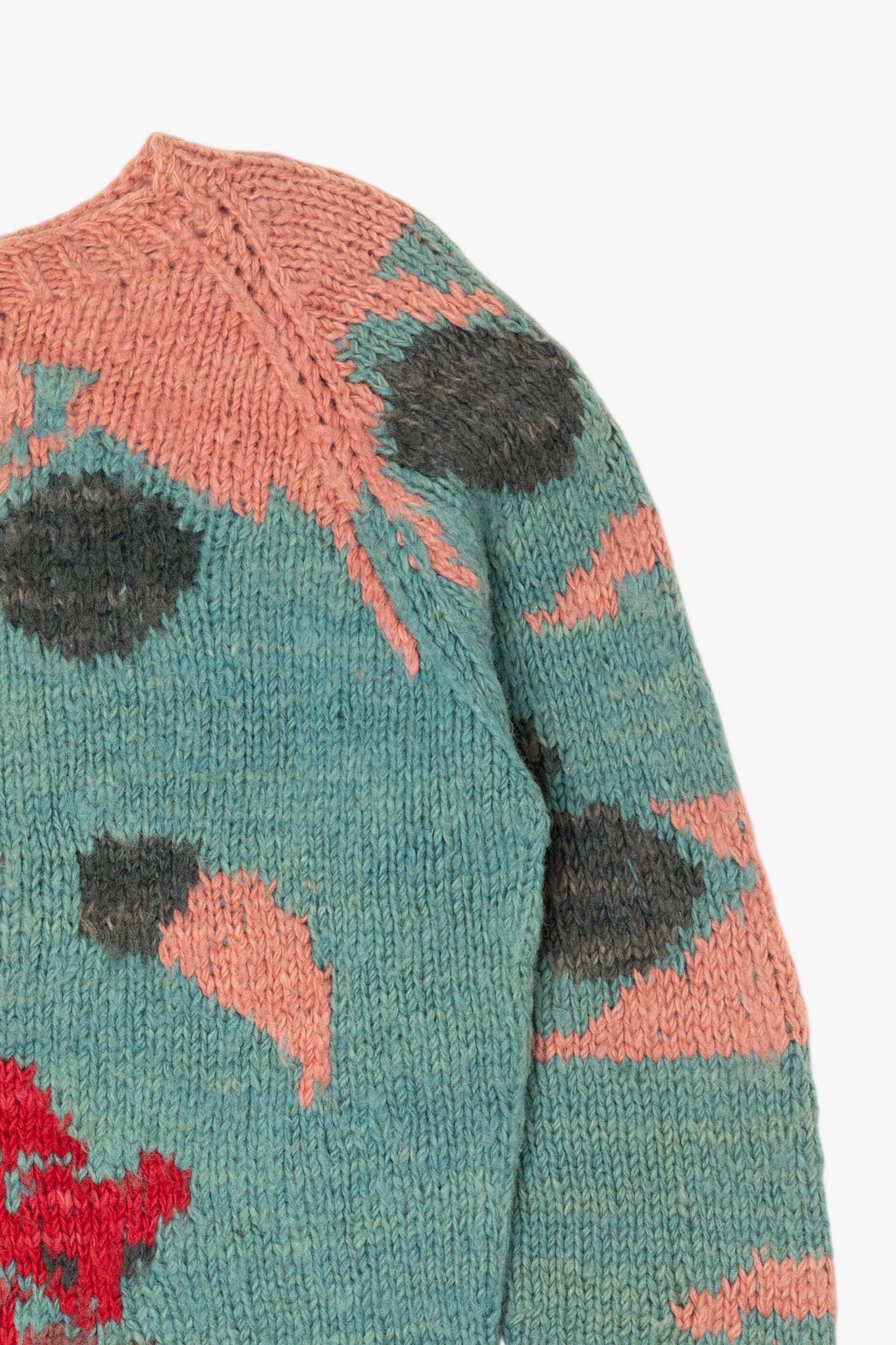 Vintage Hand Made Marsupial Nepal Graphic Sweater (1980s)