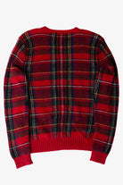 Vintage Red Plaid Ralph Lauren Sweater (1980s)