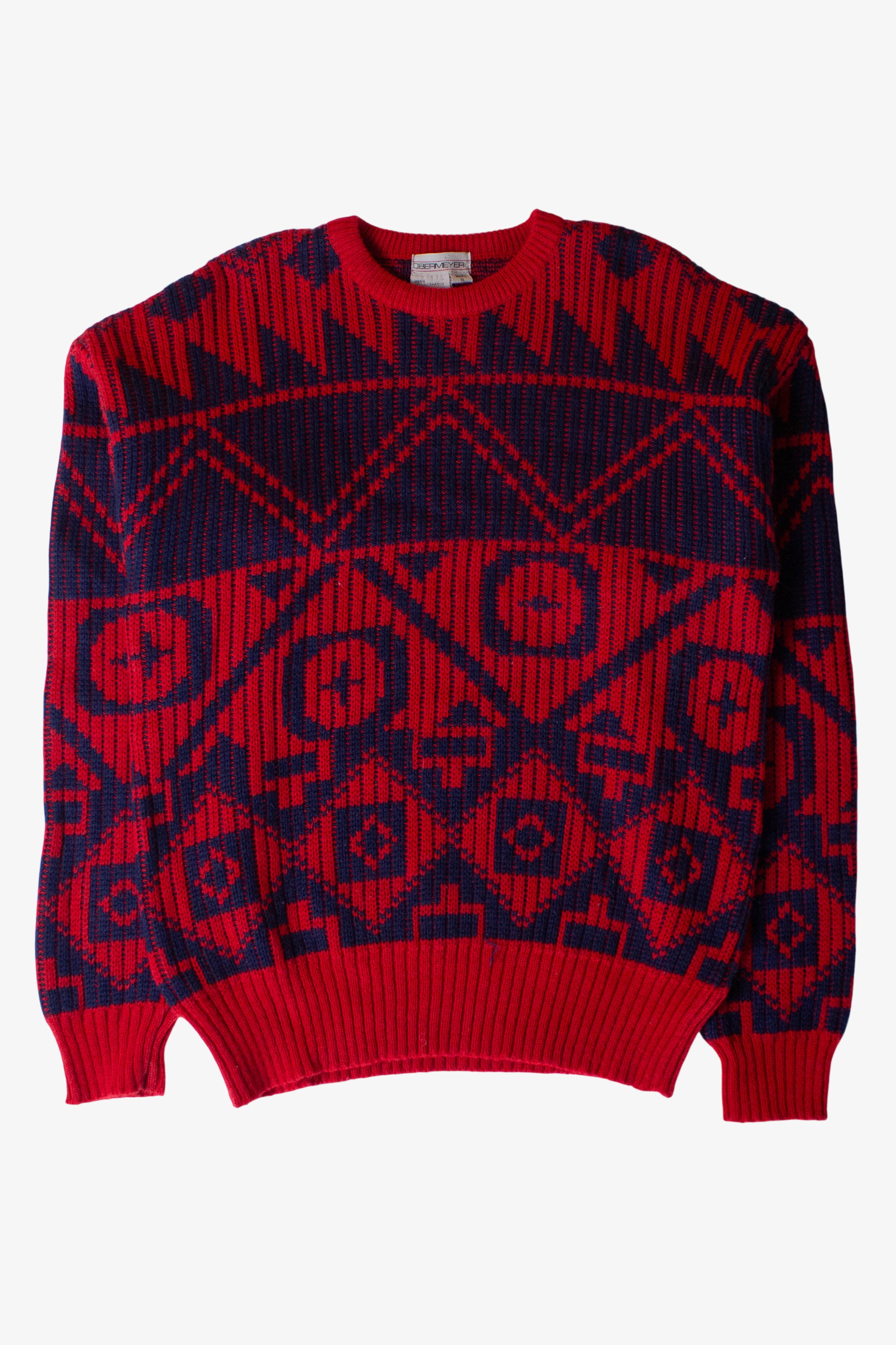 Vintage Red Obermeyer Sweater (1990s)